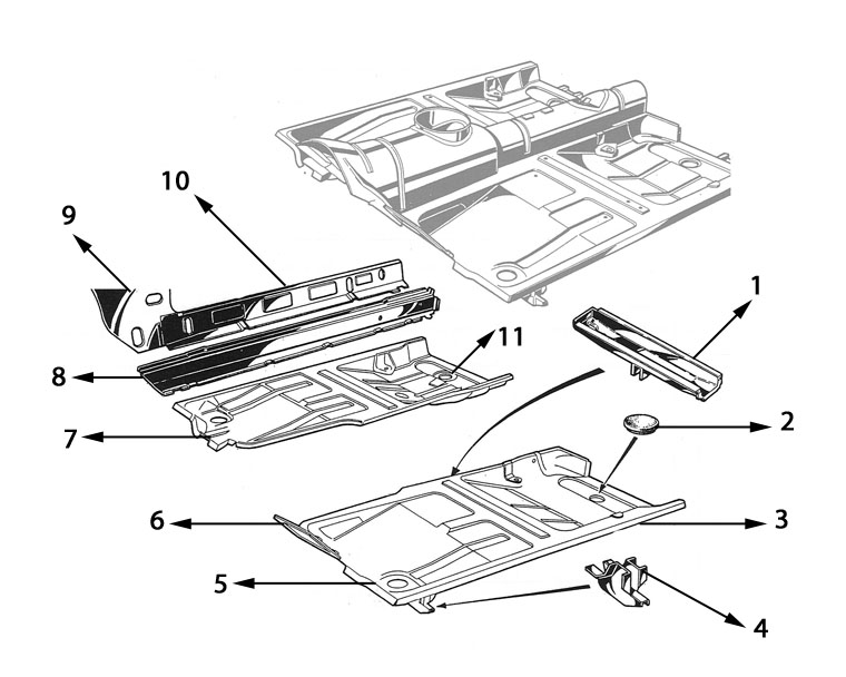 Carrosserie bodem 001