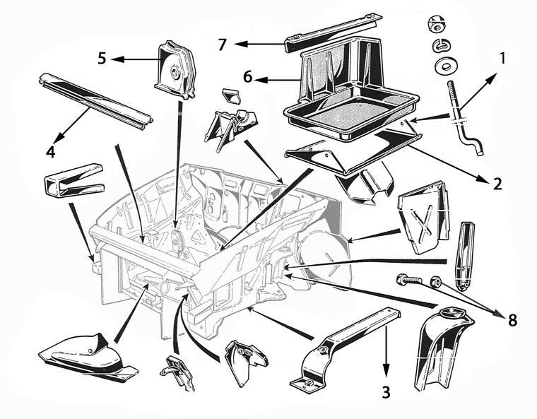 Carrosserie voor 001