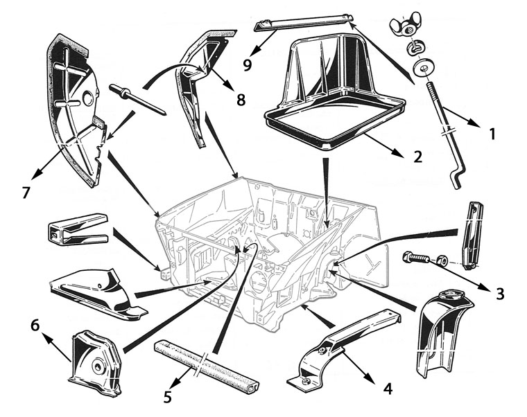 Carrosserie voor 012