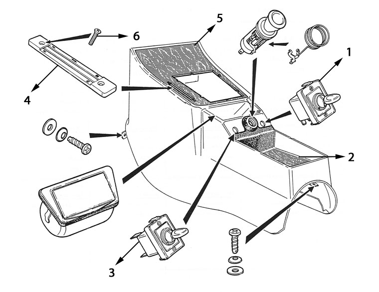 Interieur middenconsole 002